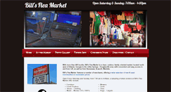 Desktop Screenshot of billsfleamarket.com